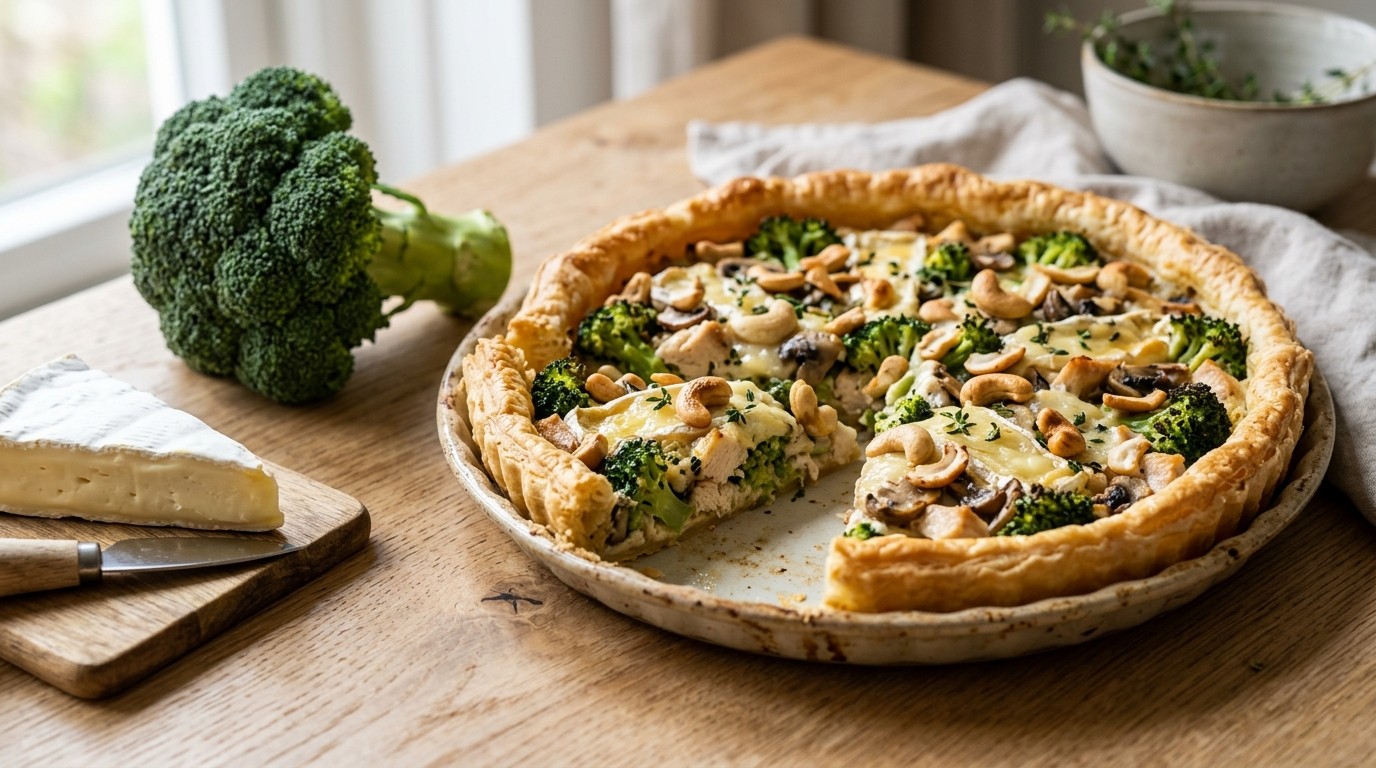 Hartige Broccoli Kiptaart