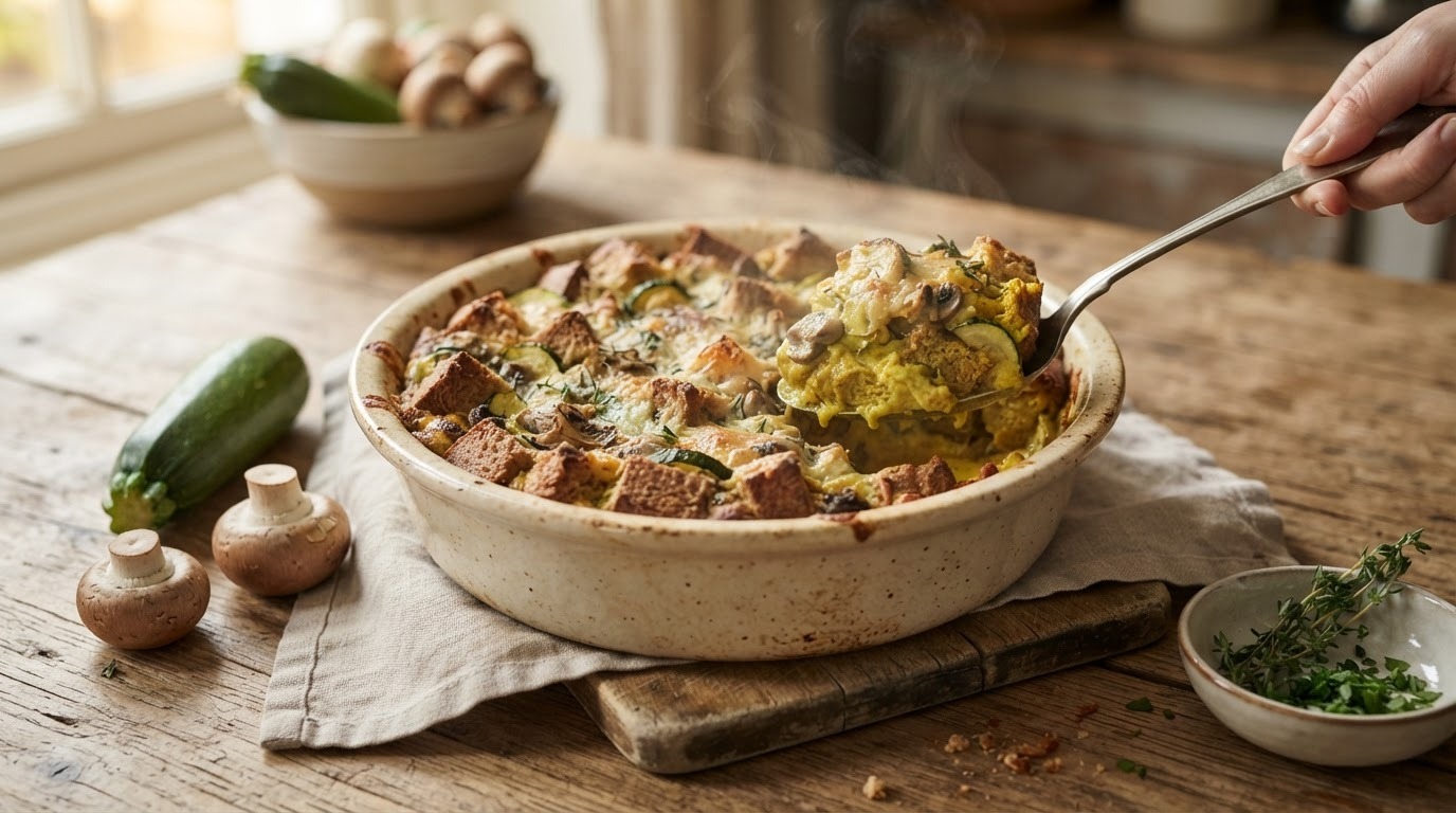 Hartige Broodschotel met Courgette