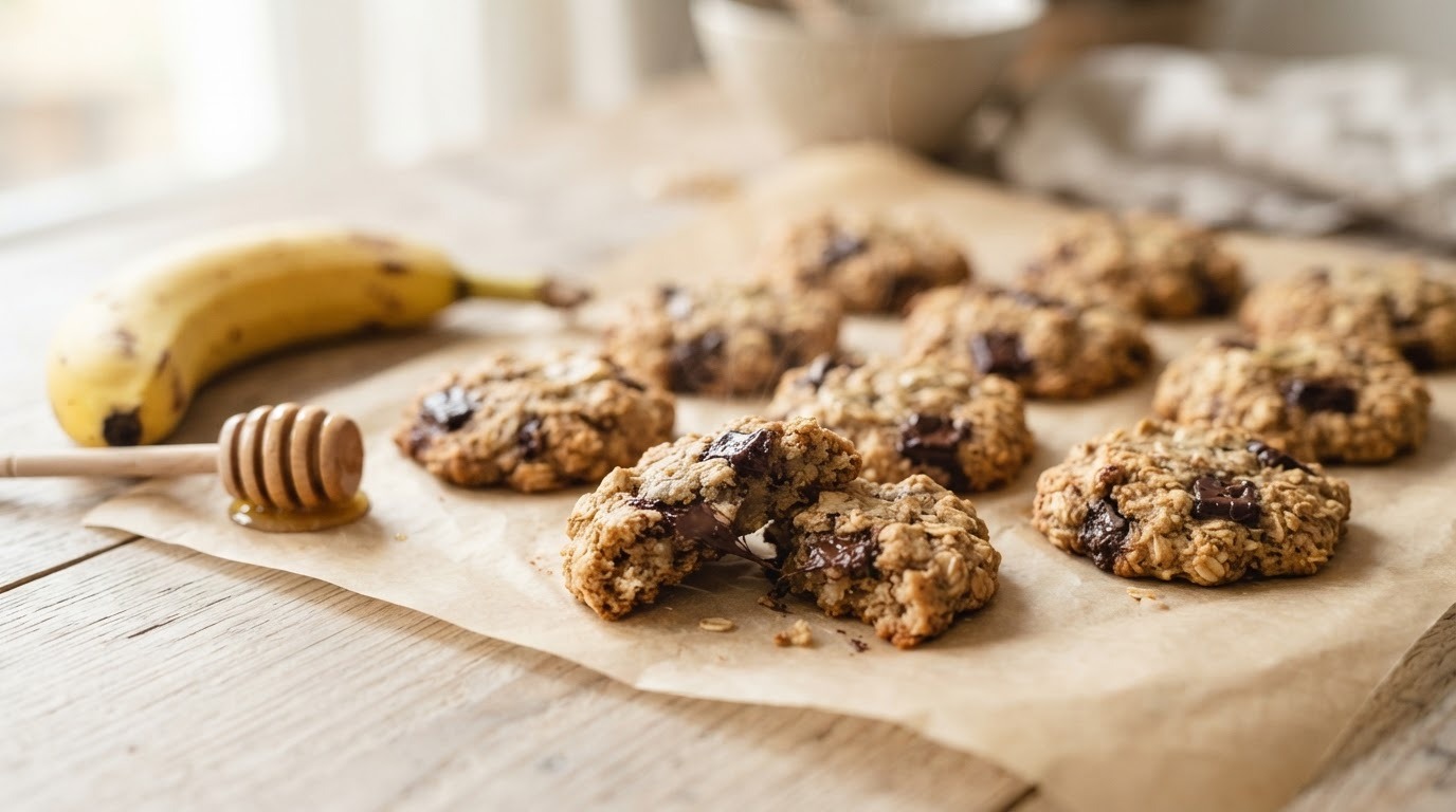 Havermout Banaan Choco Koekje
