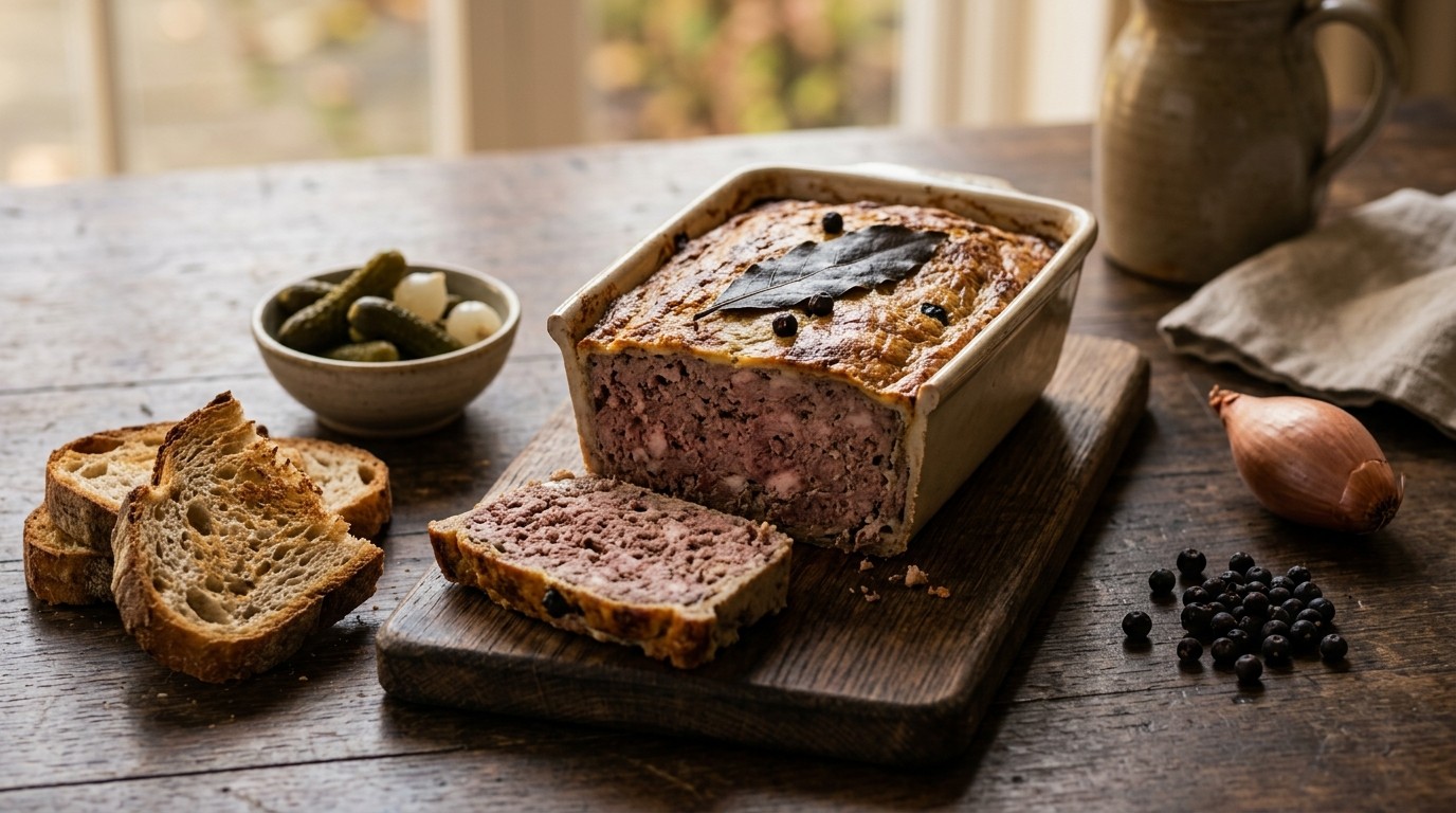 Hazenpaté à la Dupin/Pâté de Lièvre à la Dupin recept Hazenpaté à la Dupin/Pâté de Lièvre à la Dupin recept