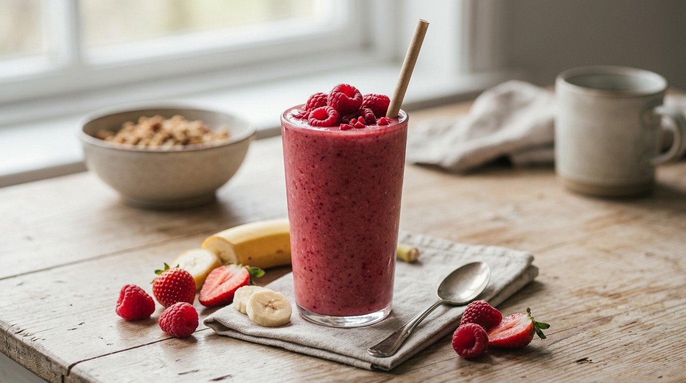 Healthy Frambozensmoothie