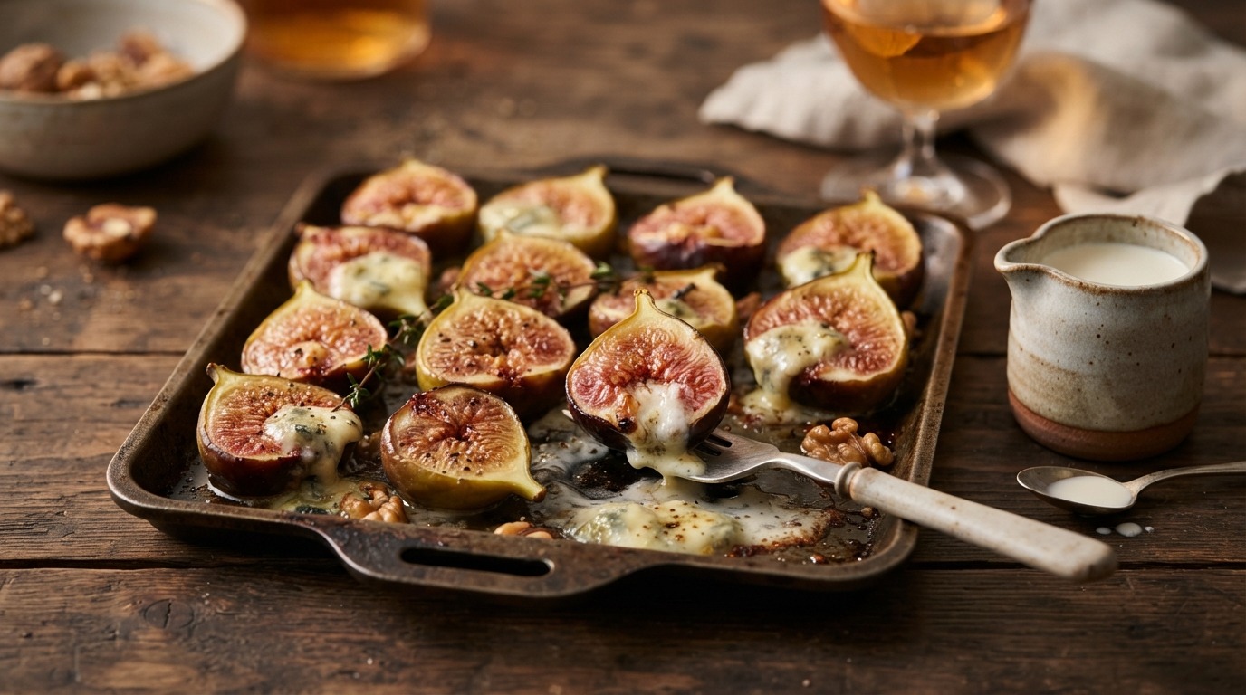Hete Vijgen met Gorgonzola
