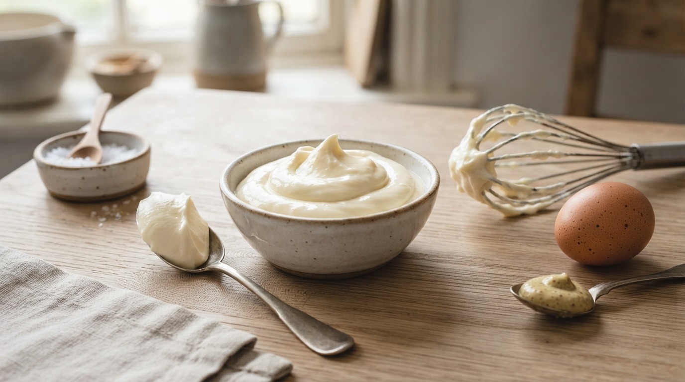 Home-made Mayonaise recept Home-made Mayonaise recept