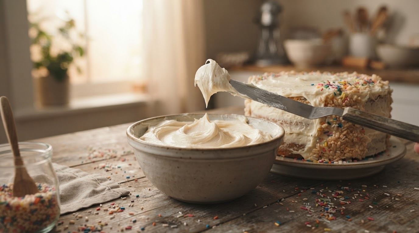 Icing Voor op Birthdaycake