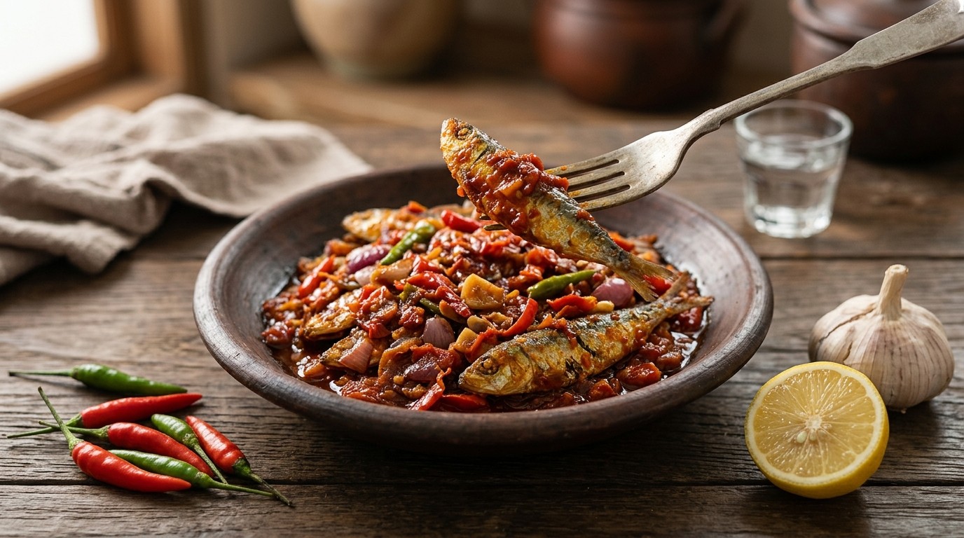 Ikan Pedis (sardientjes )