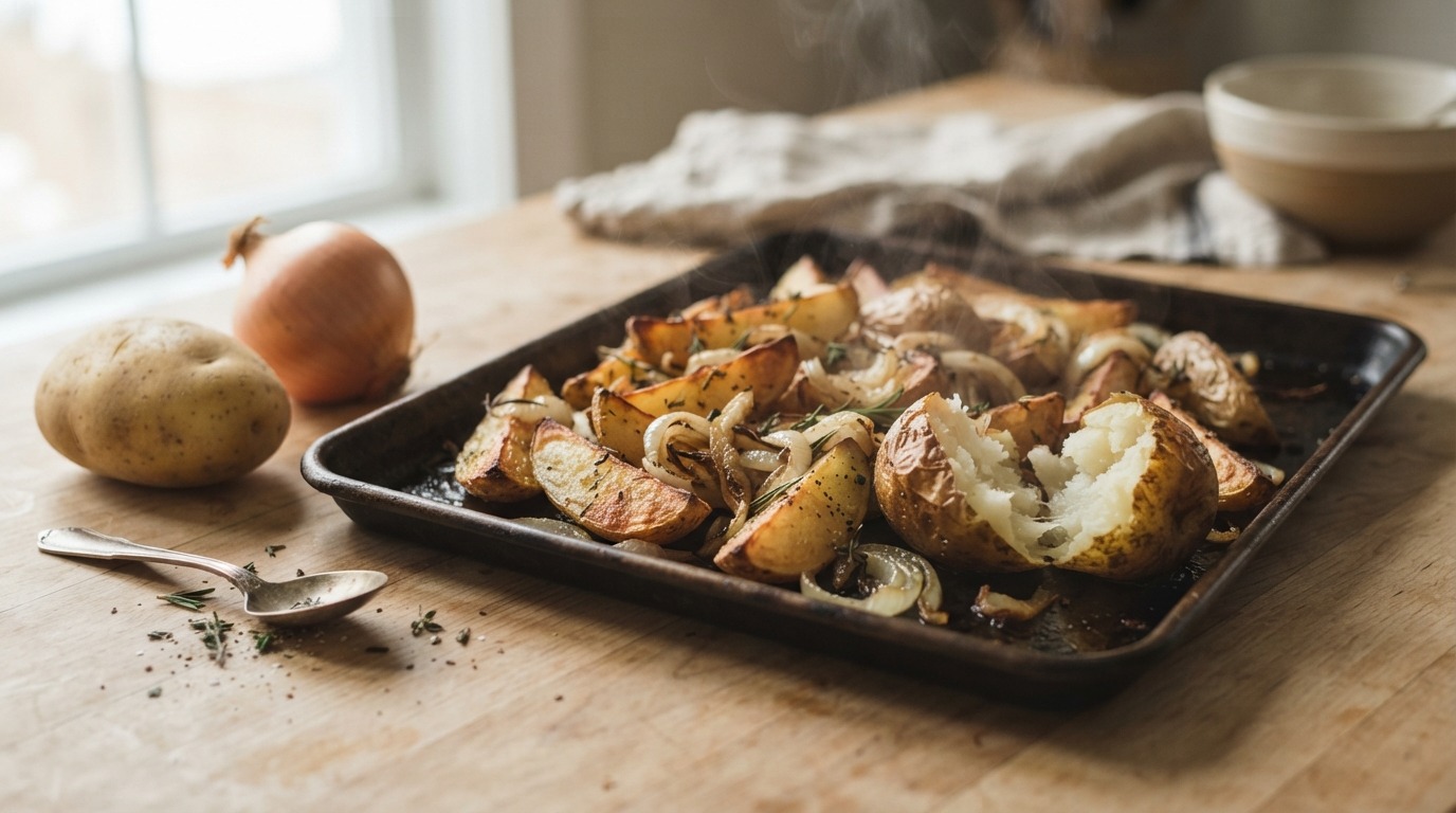 In de Oven Gebakken Aardappelen