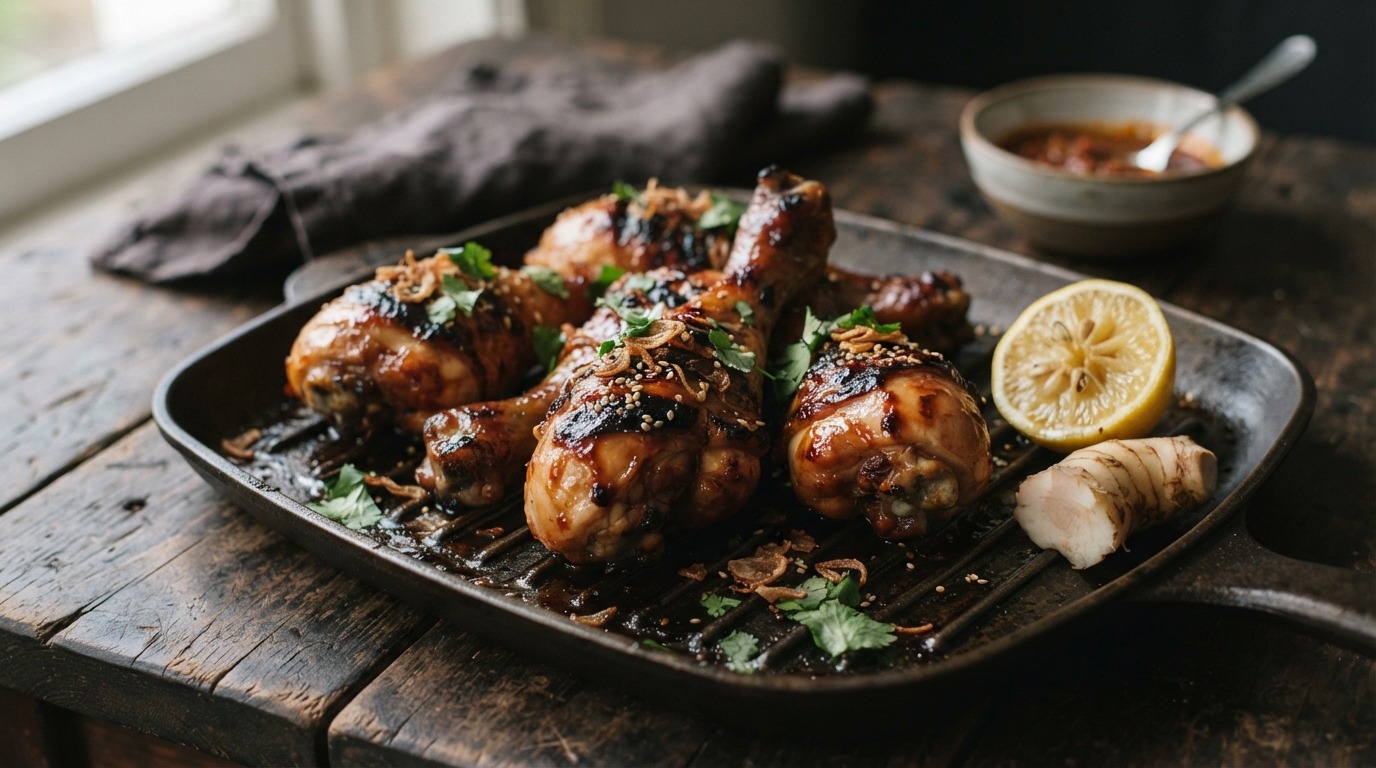 Indonesische Kipdrumsticks (ajam Pangang)