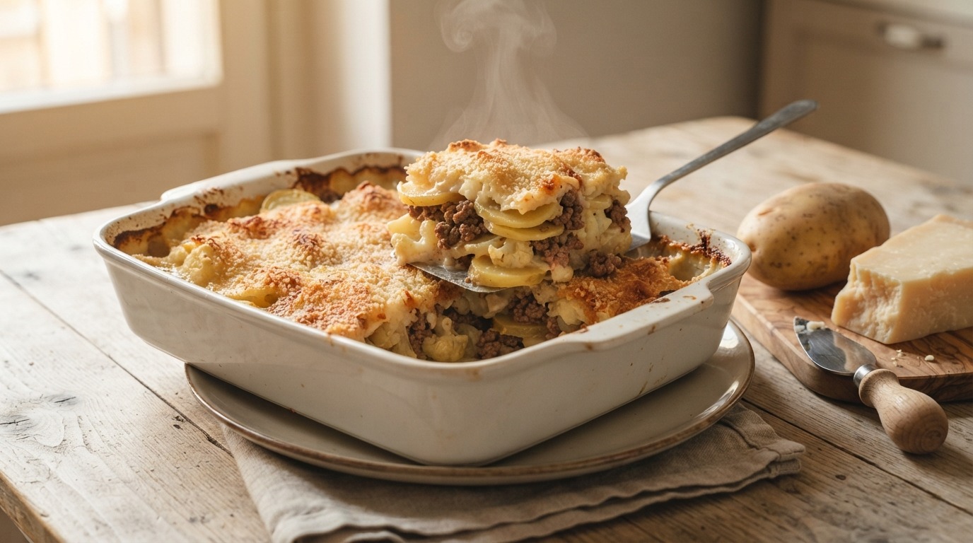 Italiaanse Bloemkool Ovenschotel recept Italiaanse Bloemkool Ovenschotel recept