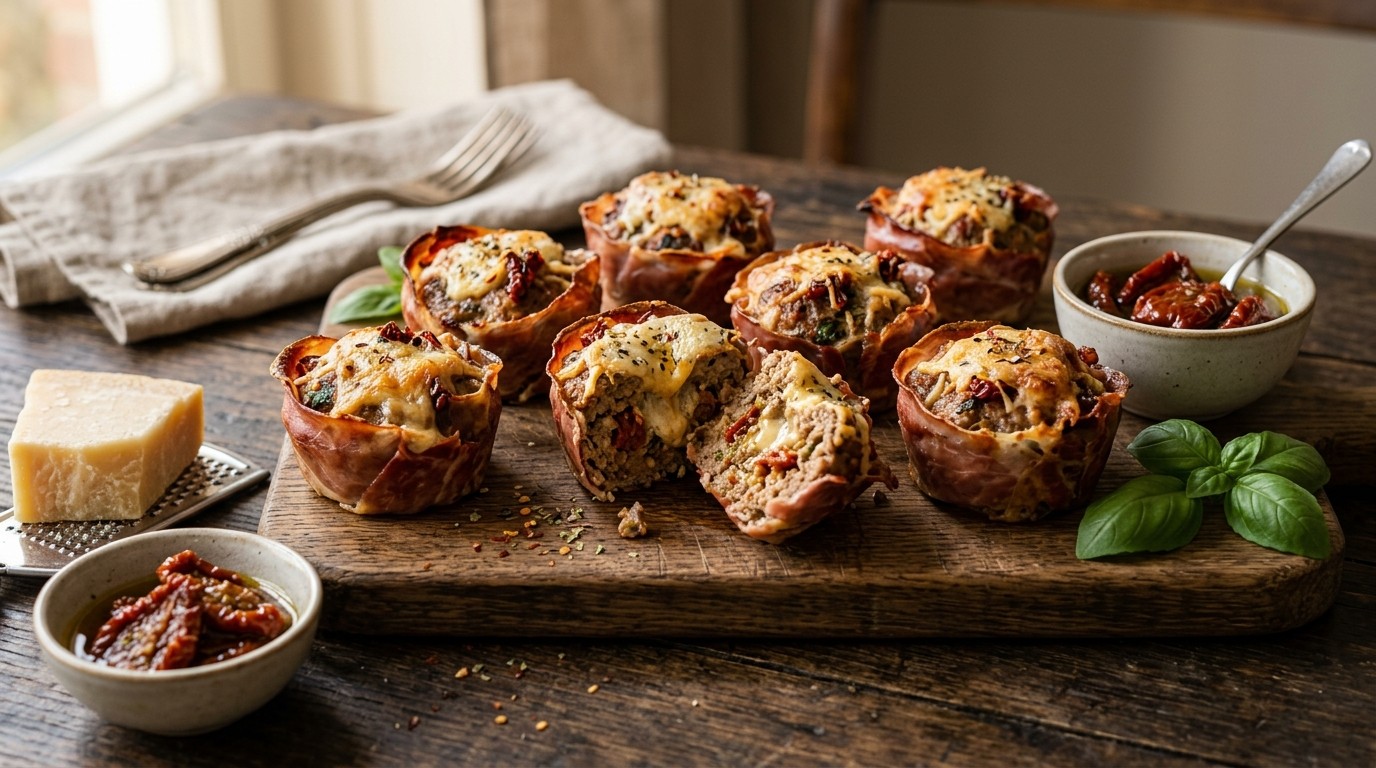 Italiaanse Gehaktmuffins