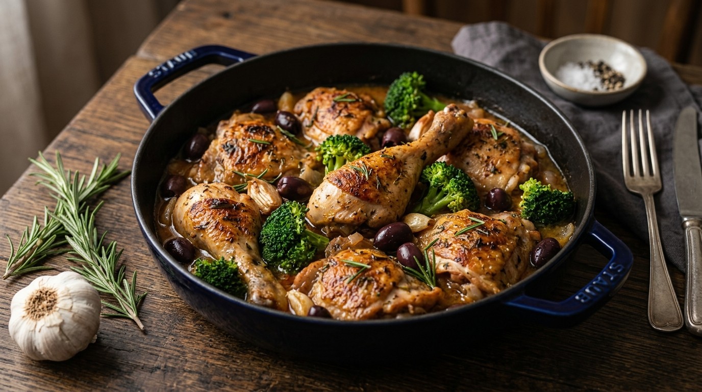 Italiaanse Kipstoof met Broccoli recept Italiaanse Kipstoof met Broccoli recept