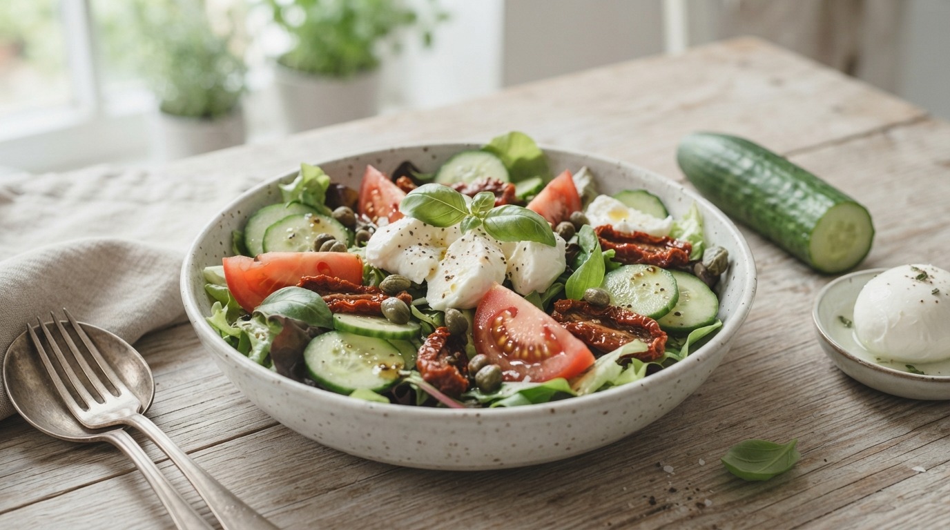 Italiaanse Salade met Kappertjes recept Italiaanse Salade met Kappertjes recept