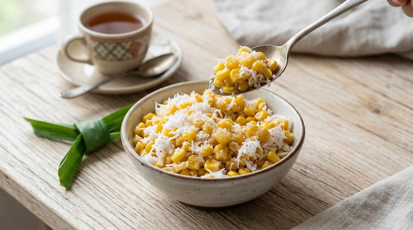 Jagung Klapper Manis (zoet Nagerechtje) recept Jagung Klapper Manis (zoet Nagerechtje) recept
