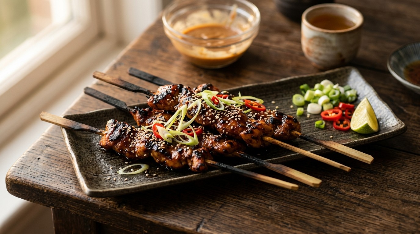 Japans-Chinese Saté recept Japans-Chinese Saté recept