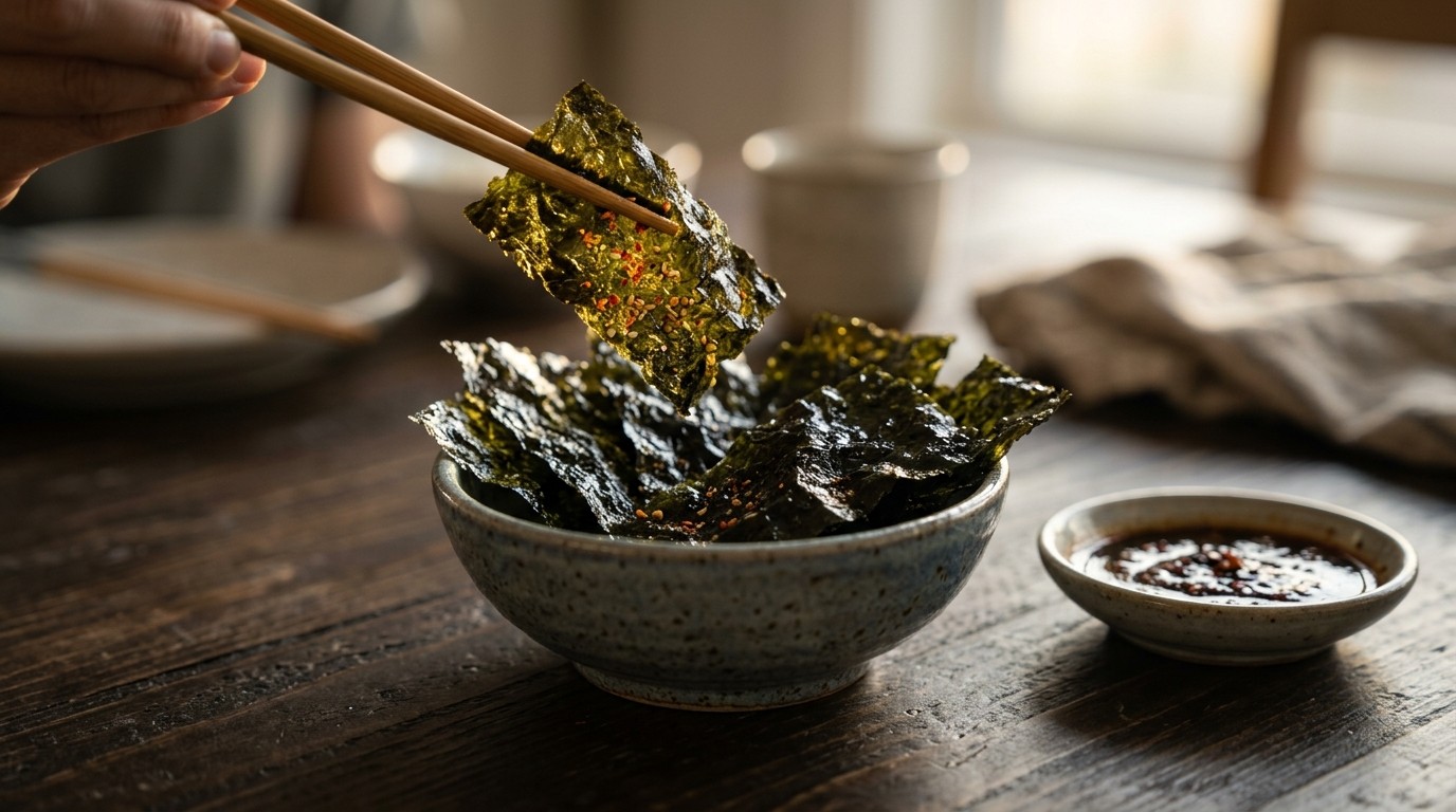 Japanse Geroosterde Nori Vellen