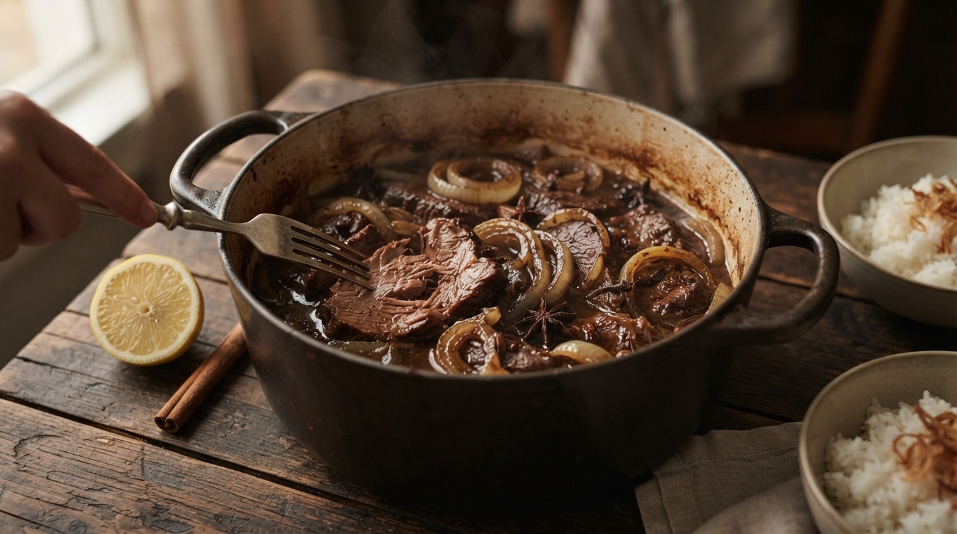 Javaans Gestoofd Rundvlees (Smoor Djawa) recept Javaans Gestoofd Rundvlees (Smoor Djawa) recept
