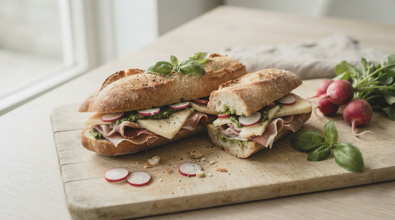 Kaas-ham Baquette