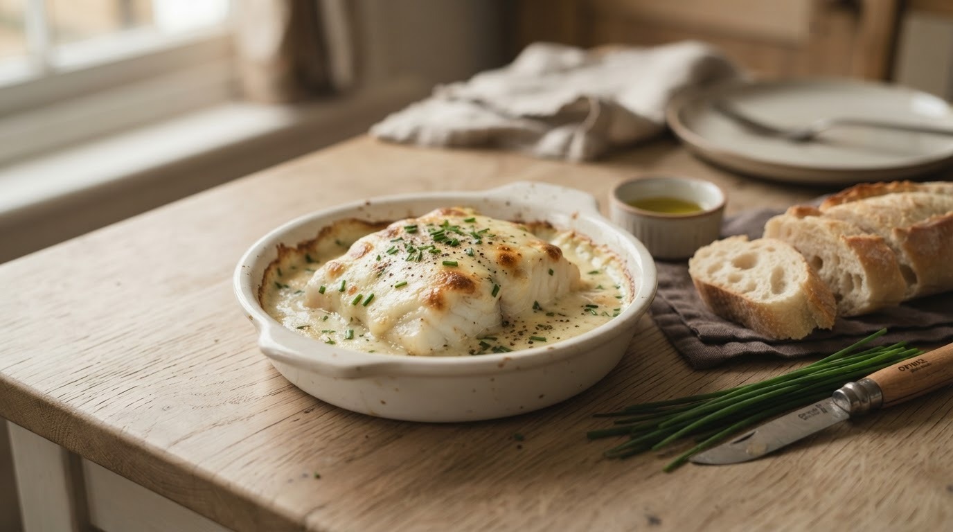 Kabeljauw met Boursin recept Kabeljauw met Boursin recept
