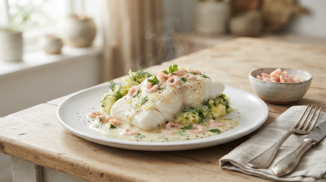 Kabeljauwfilet met Fris-romige Citroensaus