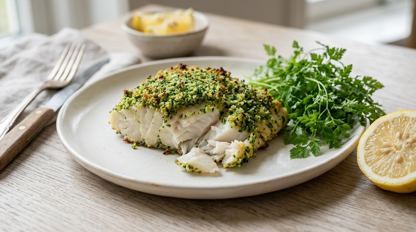 Kabeljauwfilet met Kruiden