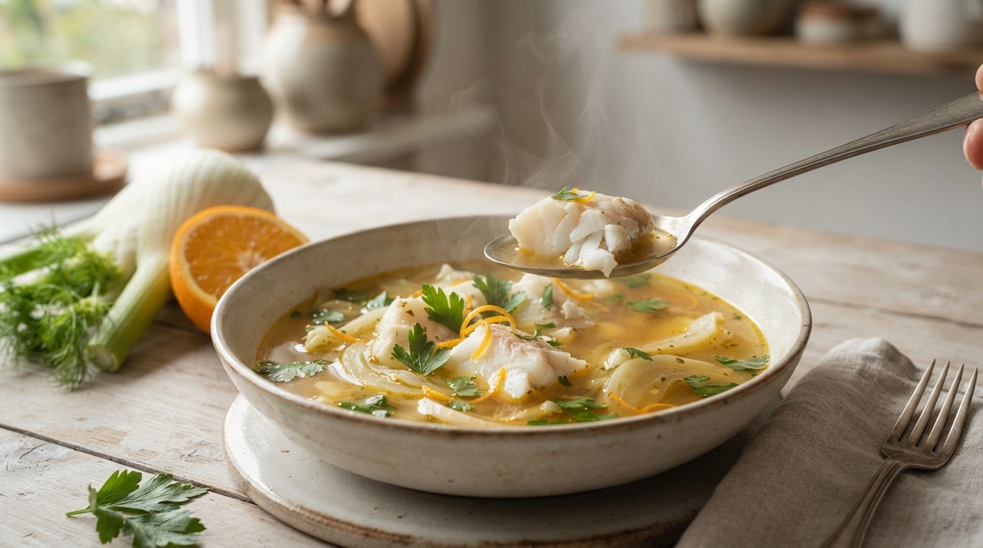 Kabeljauwsoep recept Kabeljauwsoep recept