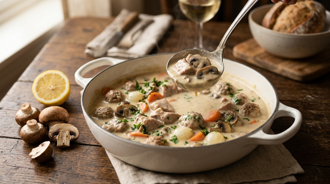 Kalfsblanquette