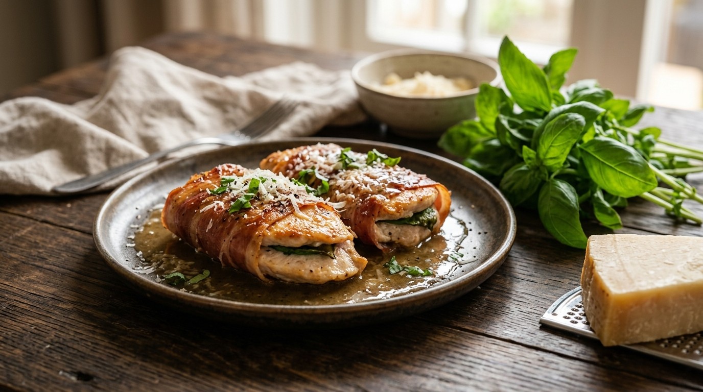 Kalkoenfilets met Parmaham recept Kalkoenfilets met Parmaham recept
