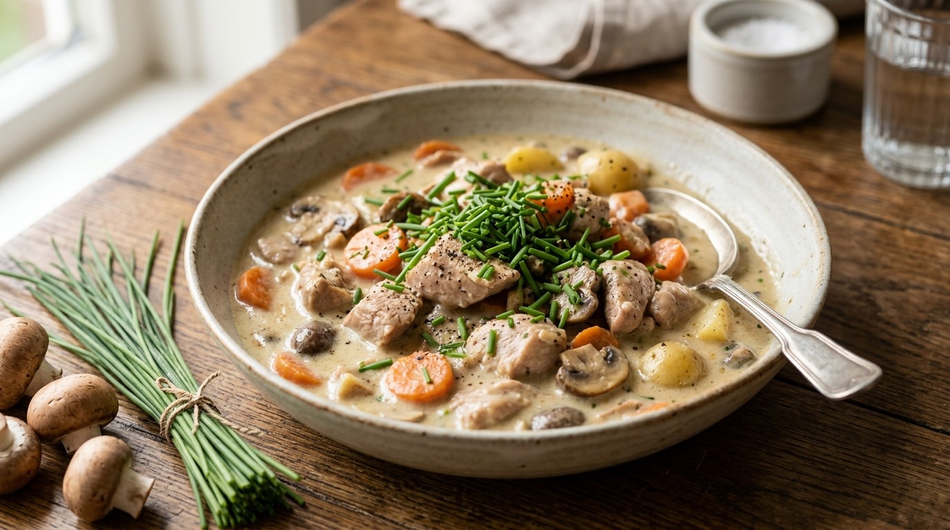 Kalkoenragout met Wortel