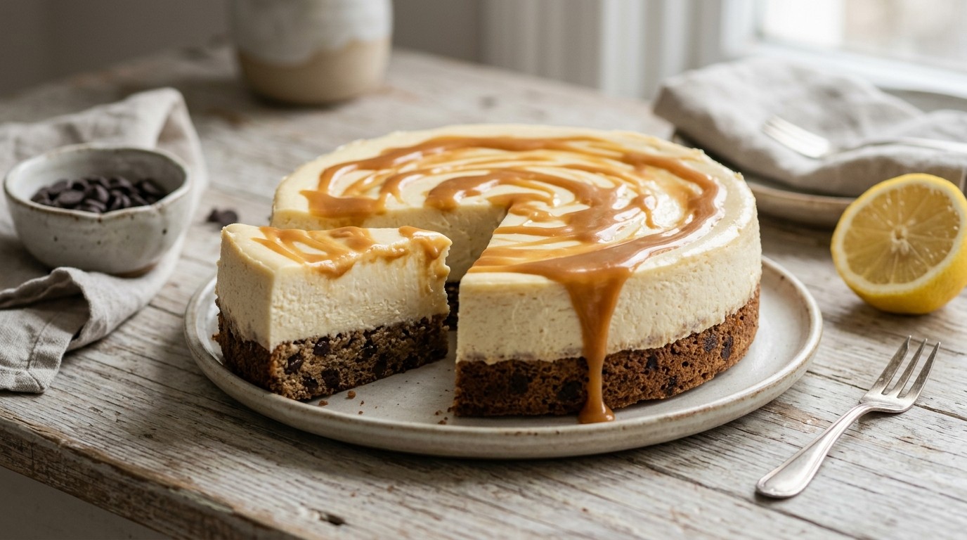Karamel-cheesecake Snel Klaar