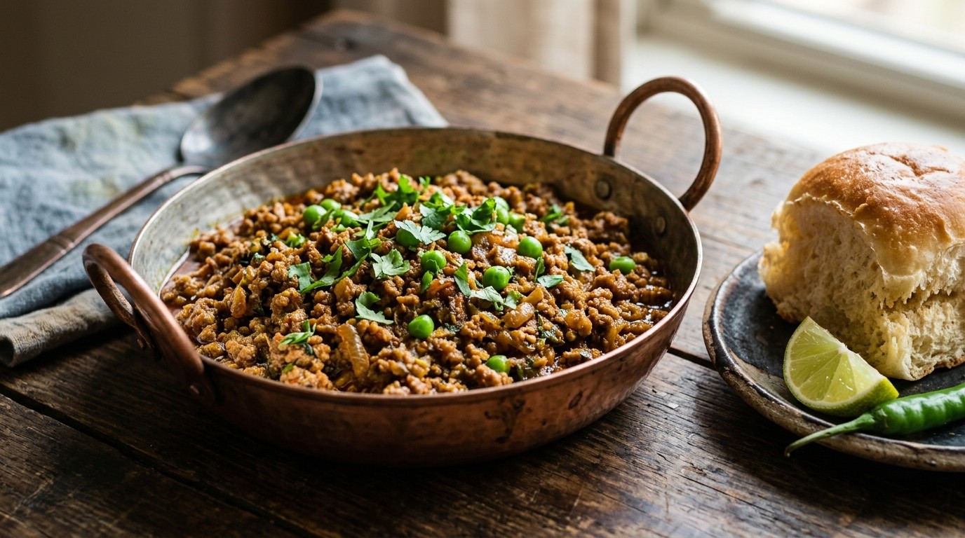 Keema (gekruid Rundergehakt)