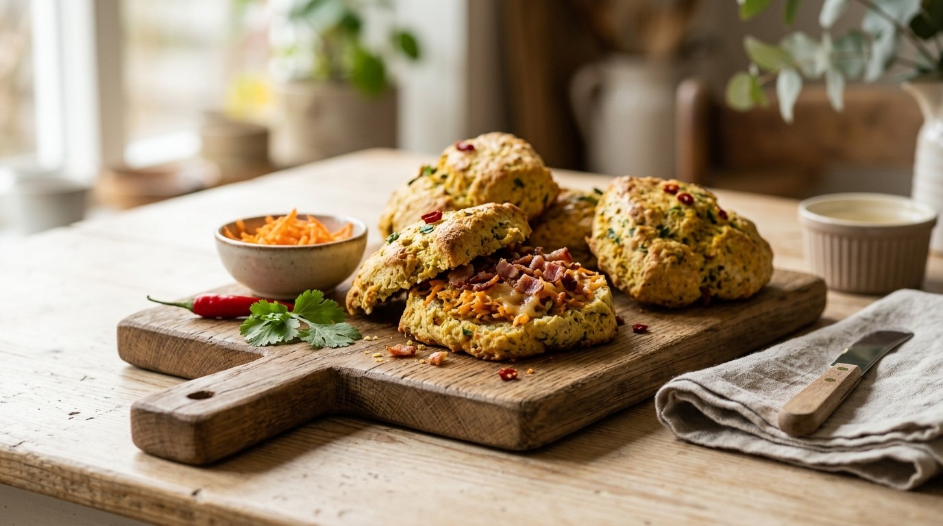 Kerrie & Koriander Scone