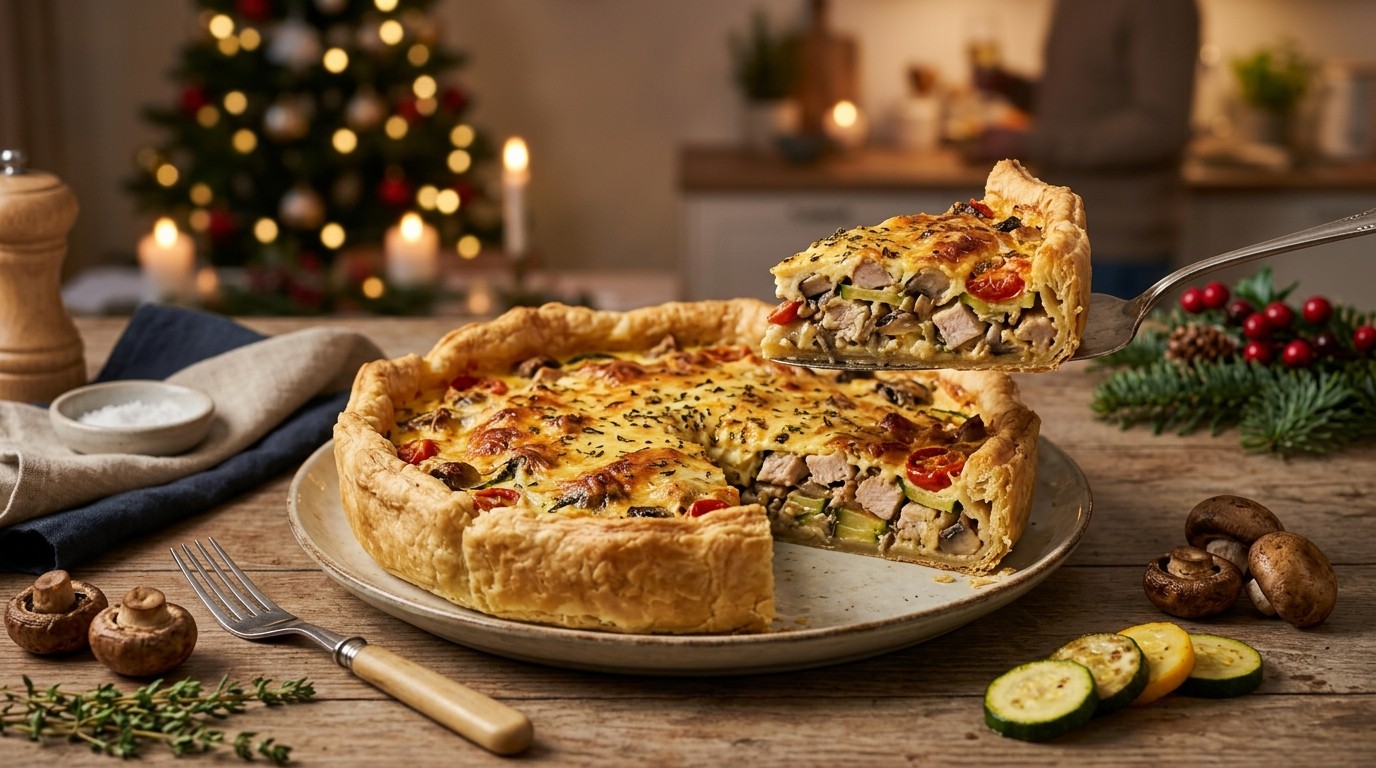 Kerstquiche recept Kerstquiche recept