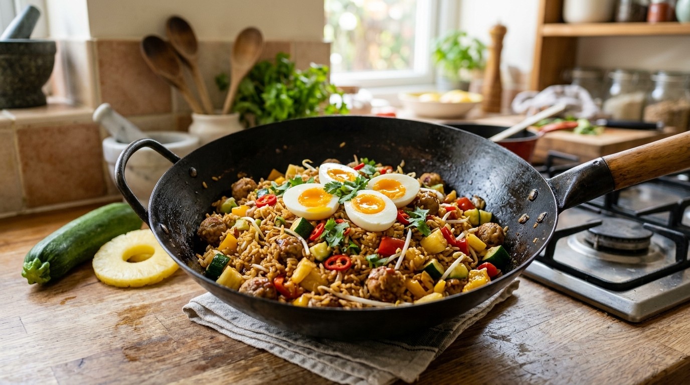 Kindernasi uit de wok recept Kindernasi uit de wok recept