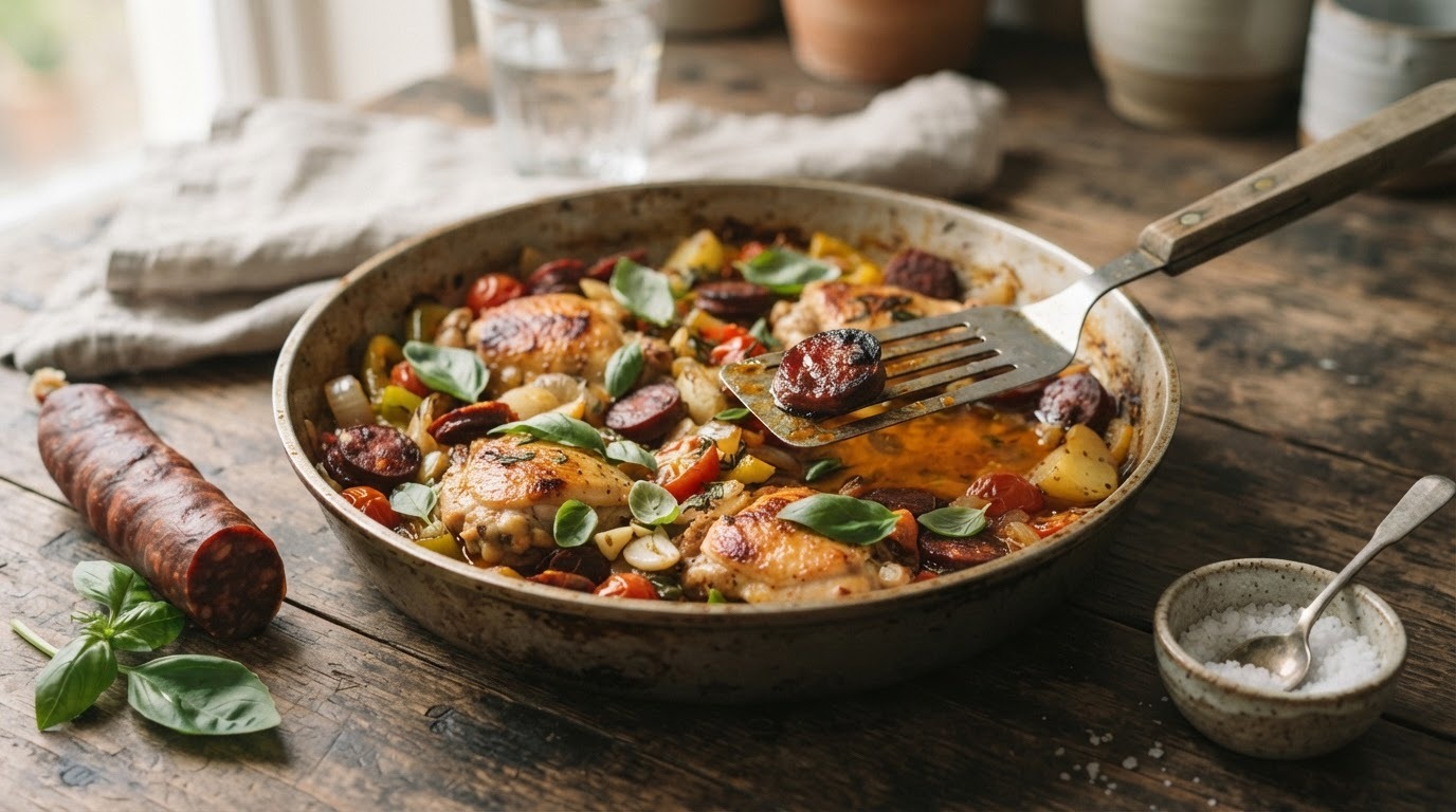 Kip Chorizo recept Kip Chorizo recept