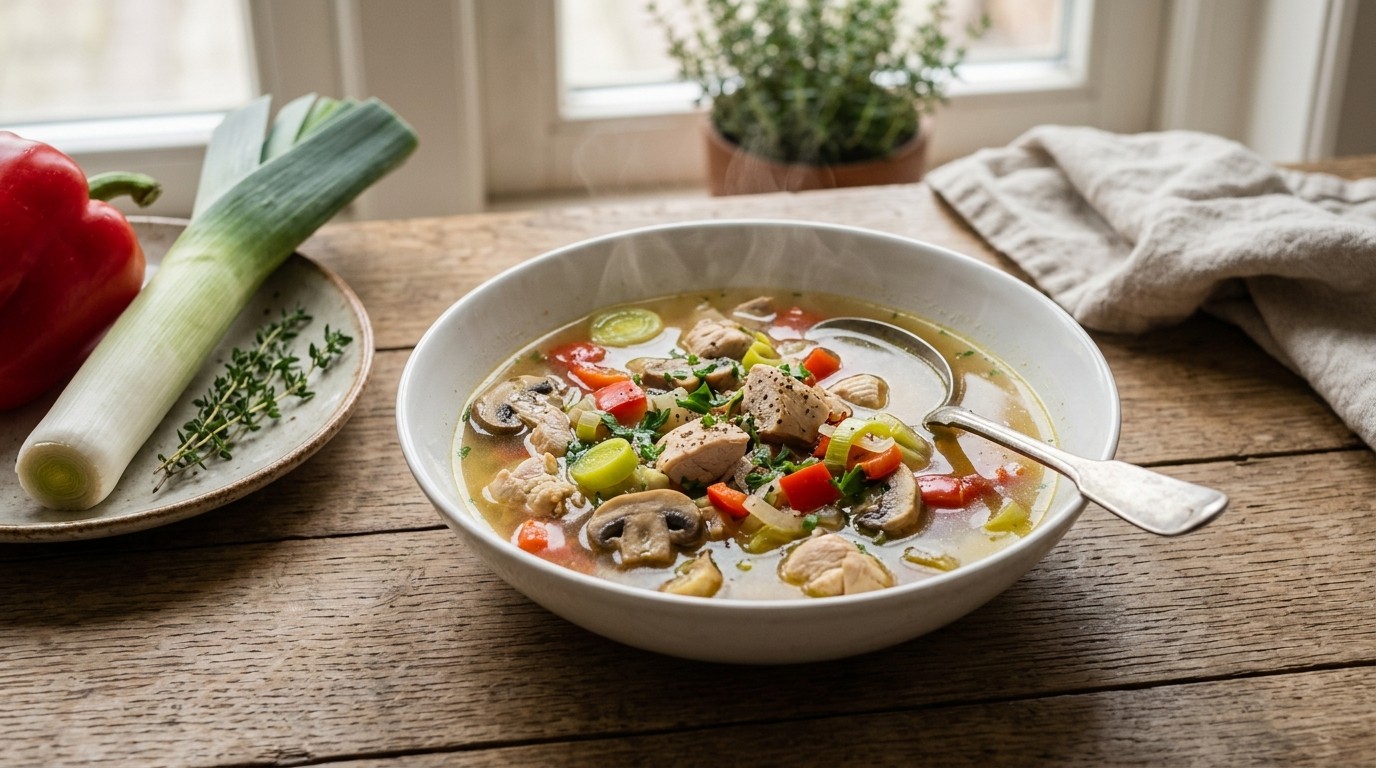 Kip-groentesoep recept Kip-groentesoep recept