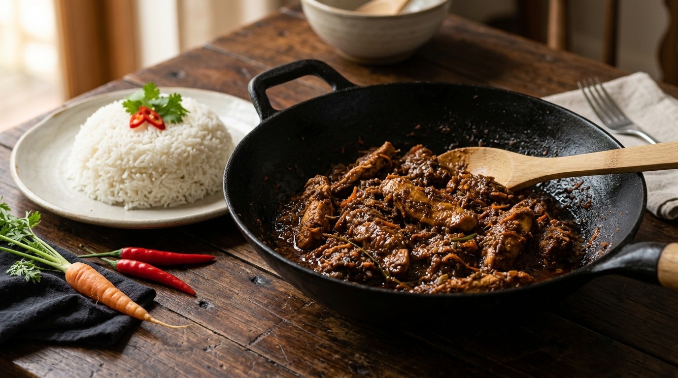 Kip met Rendang