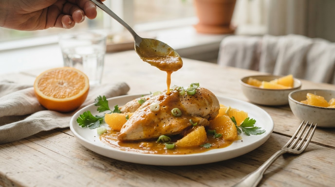 Kip met Sinaasappelsaus recept Kip met Sinaasappelsaus recept