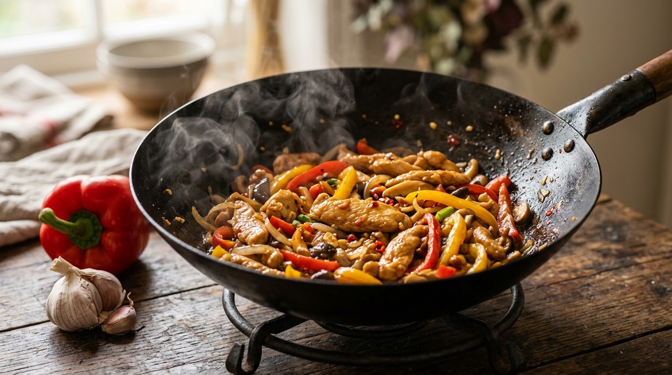 Kip uit de wok recept Kip uit de wok recept