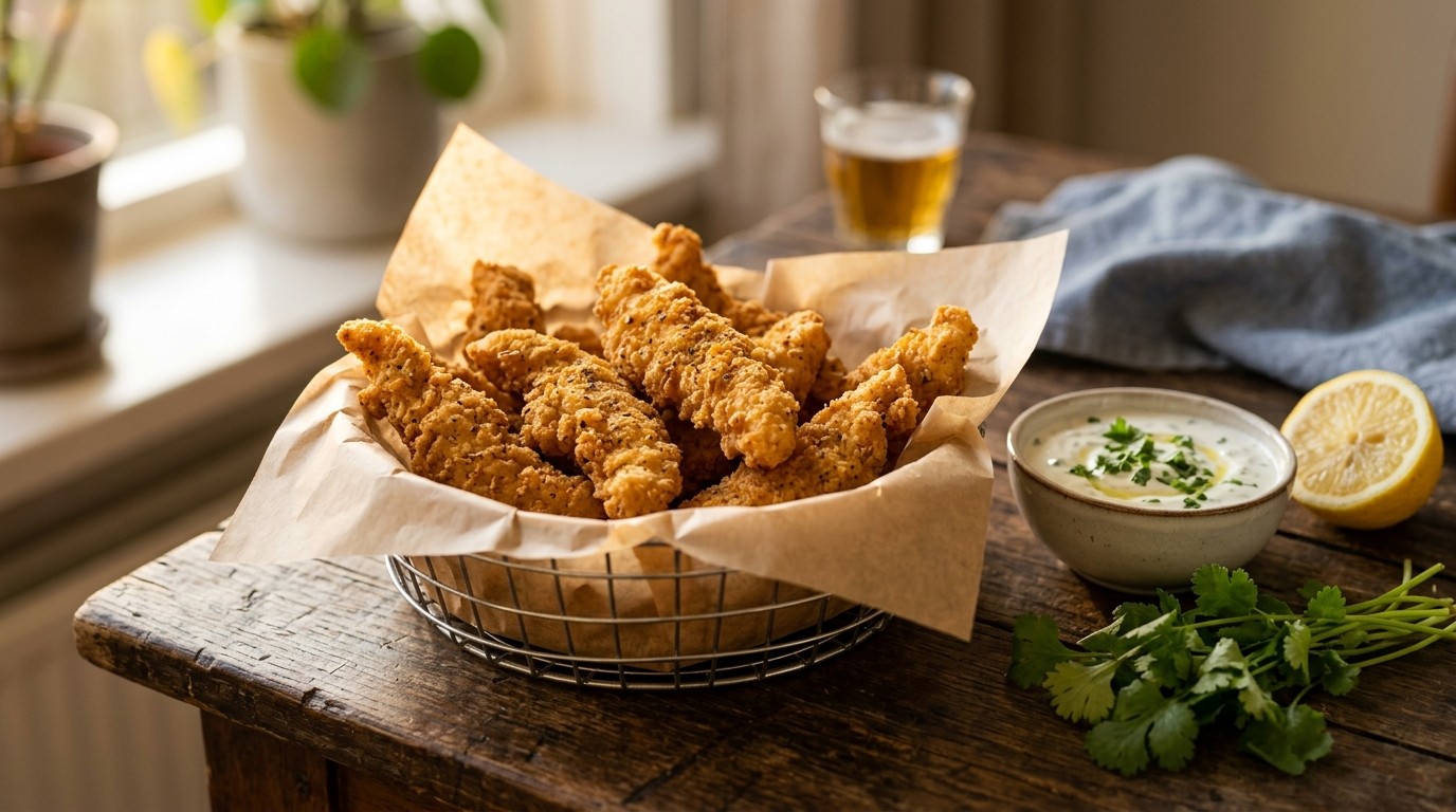 Kipgoujons recept Kipgoujons recept