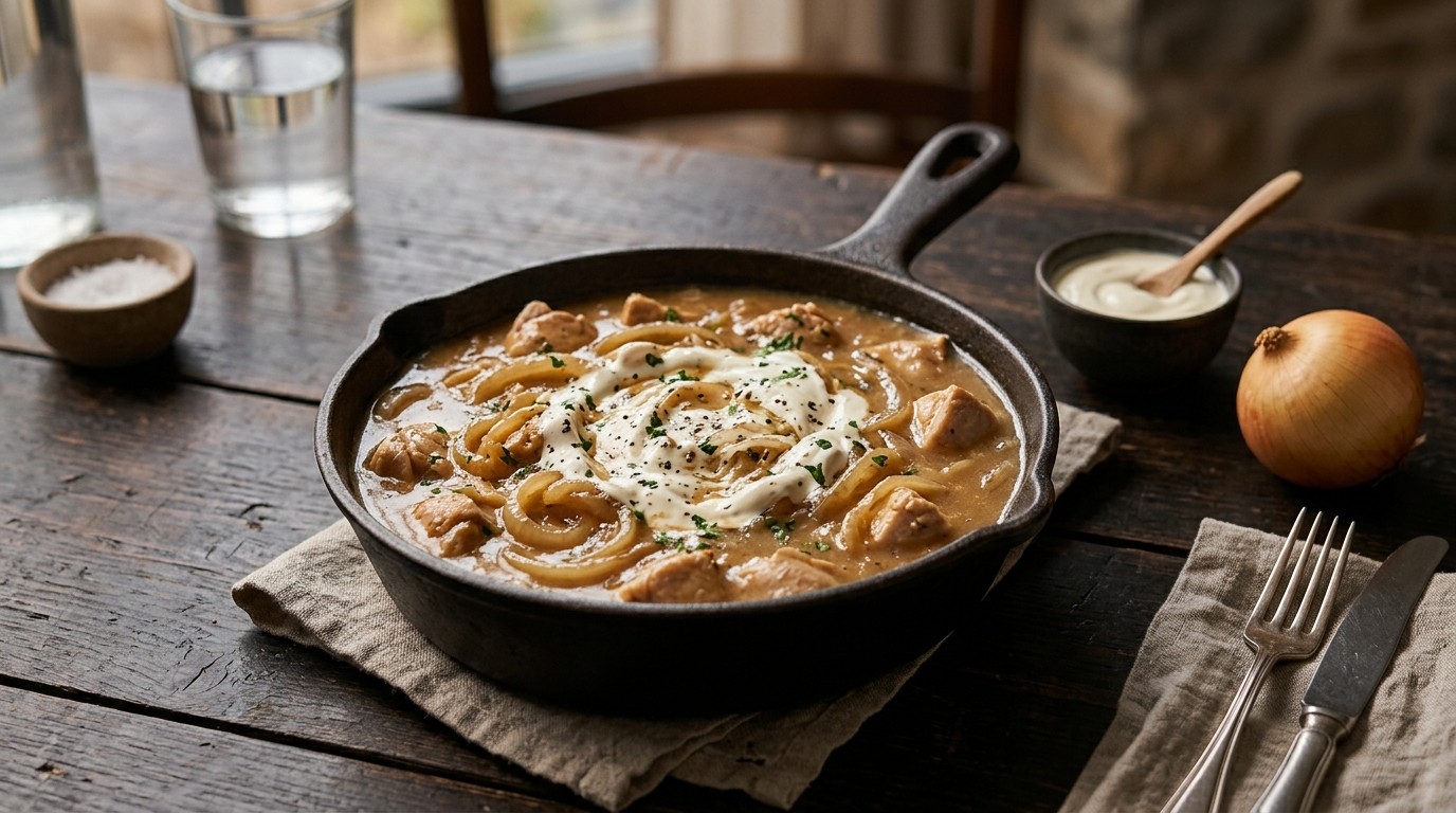 Kiphachee met Crème Fraiche Voor 2 Personen