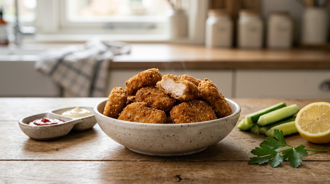 Kipnuggets recept Kipnuggets recept