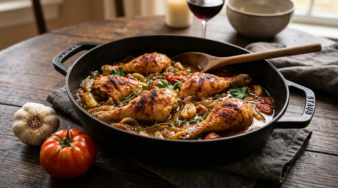 Kippenbouten met Knoflook