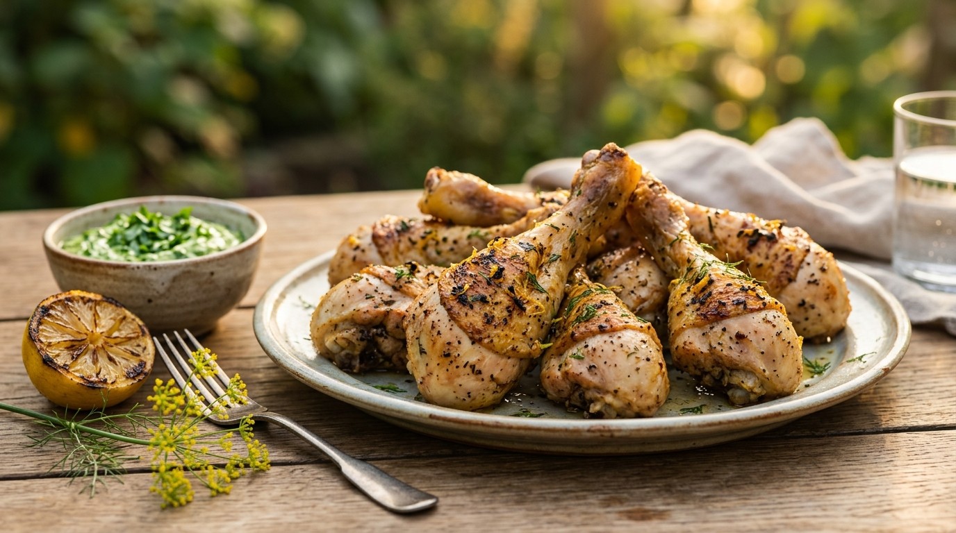 Kippenpootjes met Peterseliemayonaise