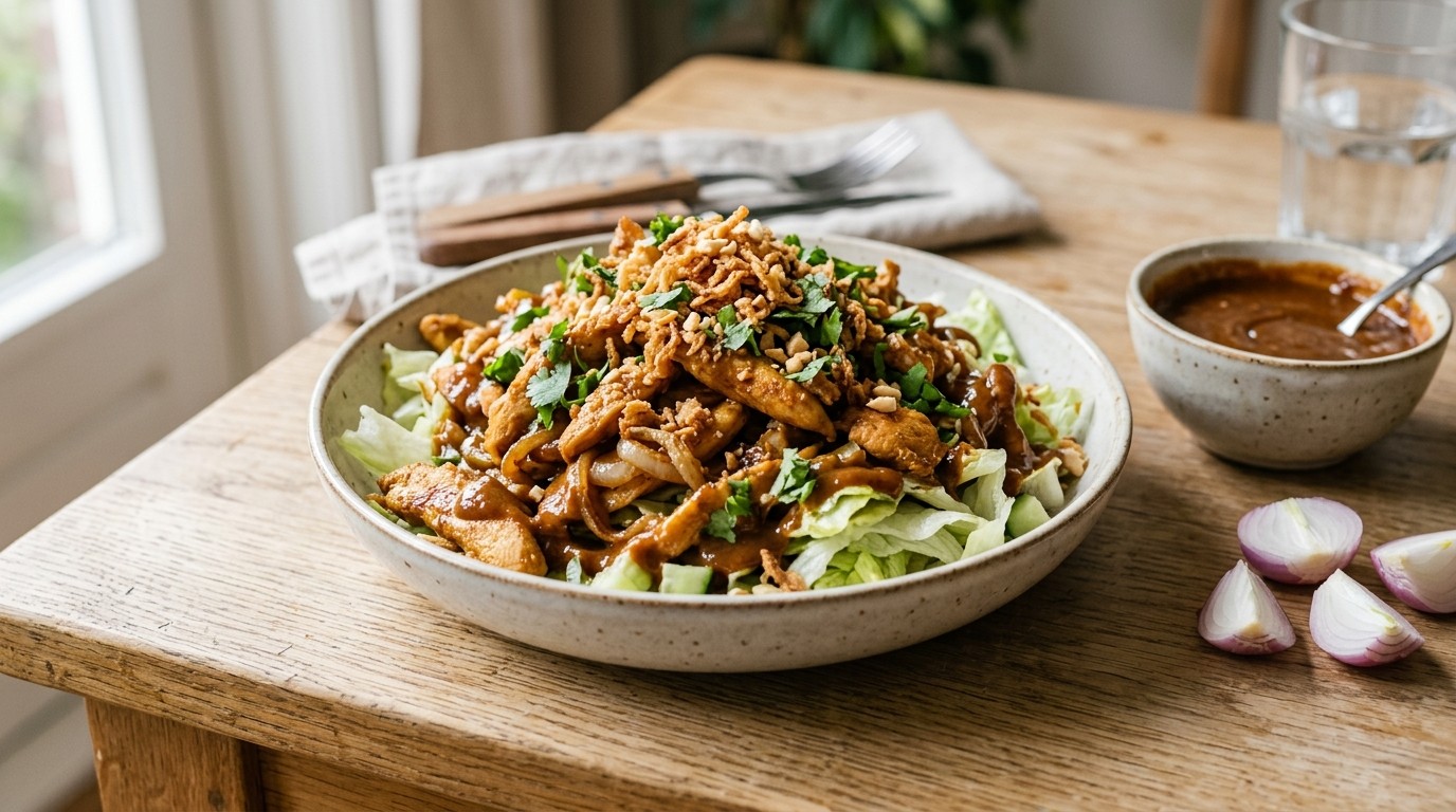 Kipsaté Salade