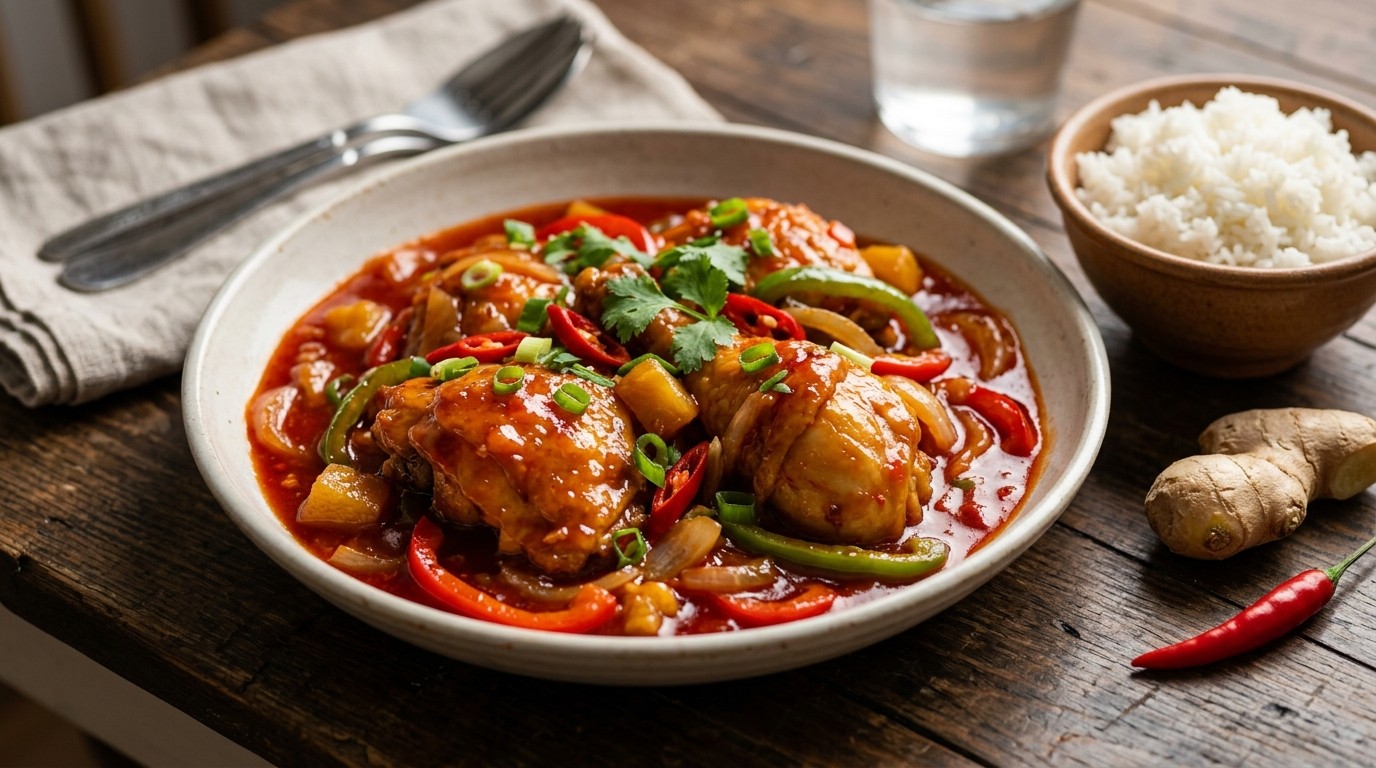 Kipspeciaal in Soort Babipangangsaus