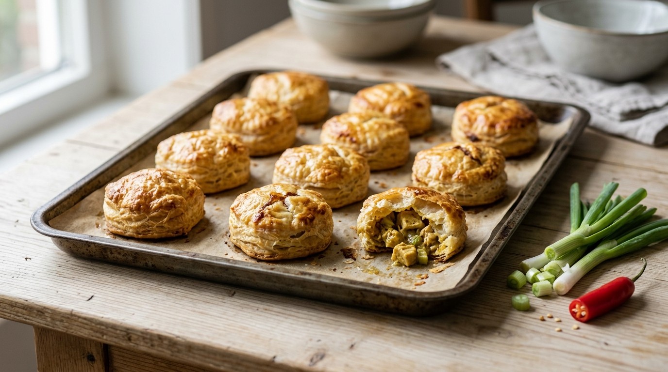 Kiptaartjes uit de Oven recept Kiptaartjes uit de Oven recept