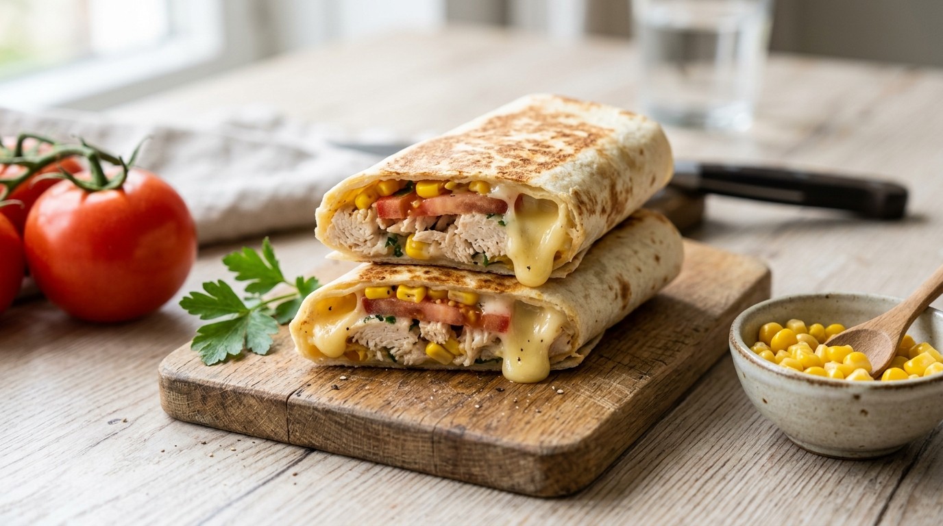 Kipwraps met Kaas