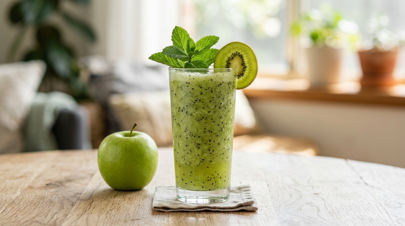 Kiwi-munt Smoothie