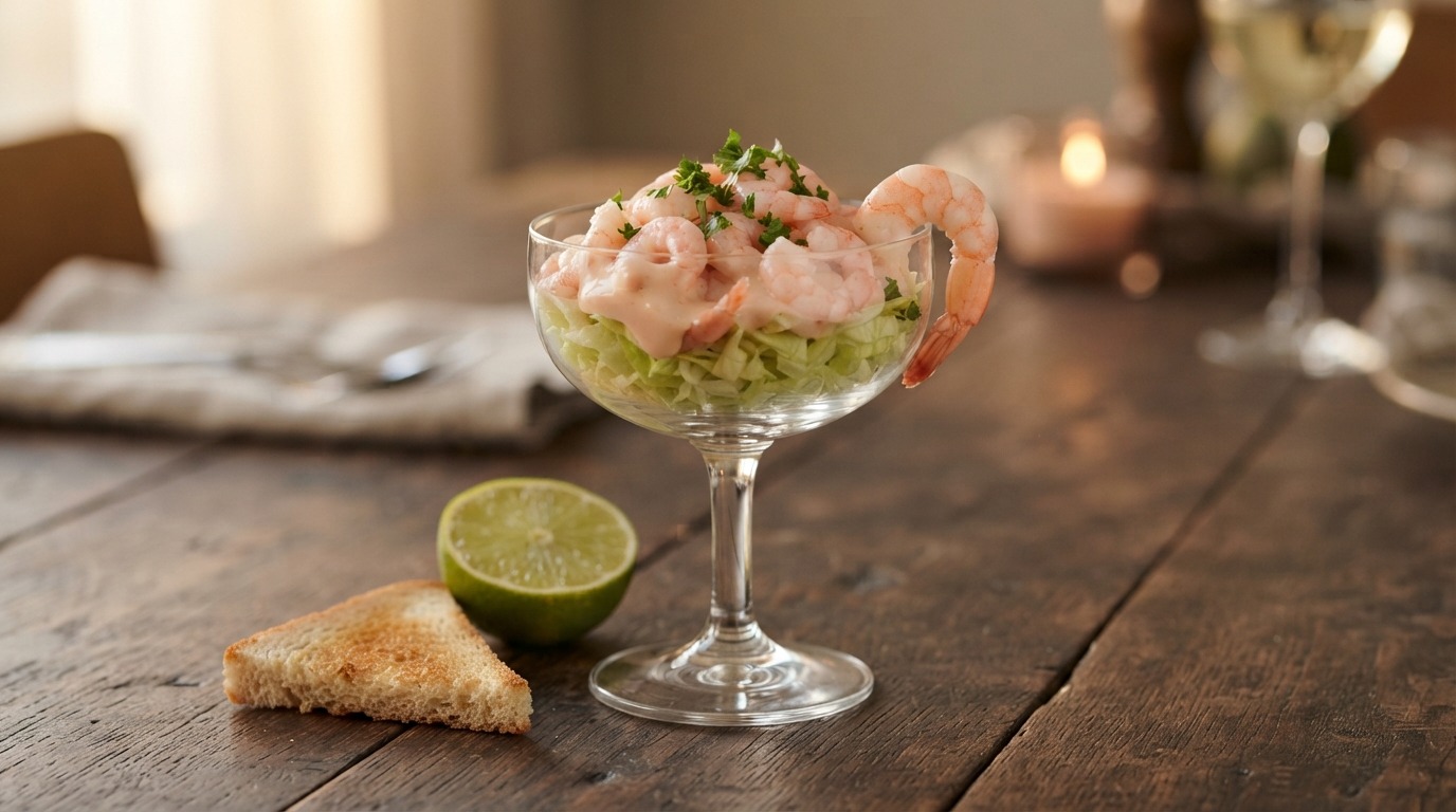 Klassieke Garnalencocktail