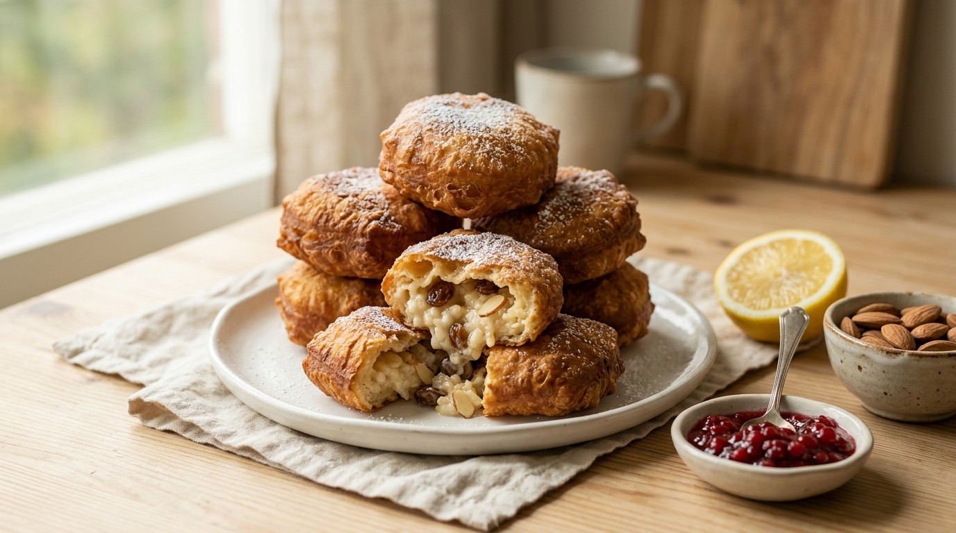 Klatkage (Finse Rijstbeignets)