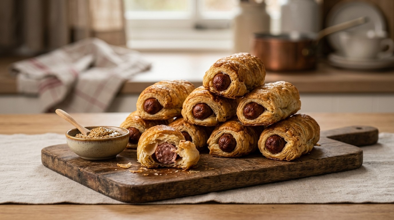 Knakworstcroissants